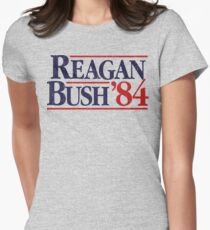 Reagan/Bush '84 Women's Fitted T-Shirt