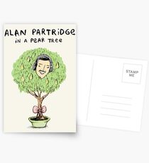 Alan Partridge in a Pear Tree Postcards
