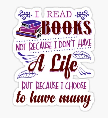 I Love Reading Stickers | Redbubble