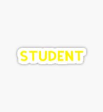 Student Sticker