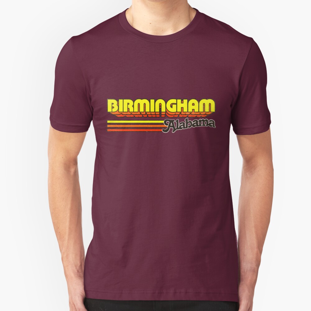 Birmingham, AL | City Stripes Slim Fit T-Shirt