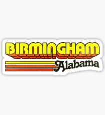 Birmingham, AL | City Stripes Sticker