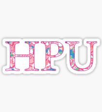 High Point University Sticker