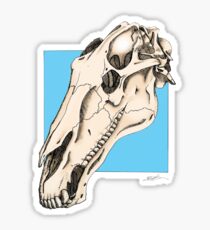 Horse Skull Sticker