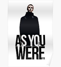 Liam Gallagher // As You Were Polarized image Poster