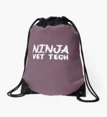 Ninja Vet Tech Drawstring Bag