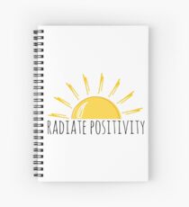 Radiate Positivity Spiral Notebook
