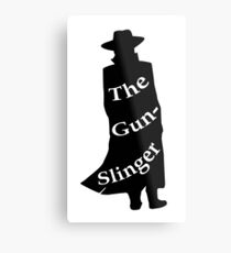 The Gunslinger Metal Print