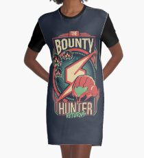 The Bounty Hunter Returns Graphic T-Shirt Dress