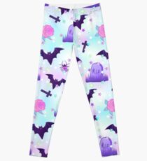 Kawaii funny spooky pattern Leggings
