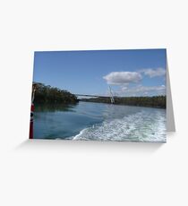 Batman Bridge Greeting Card