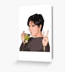 Kris Jenner Greeting Card