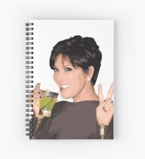 Kris Jenner Spiral Notebook