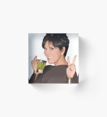 Kris Jenner Acrylic Block