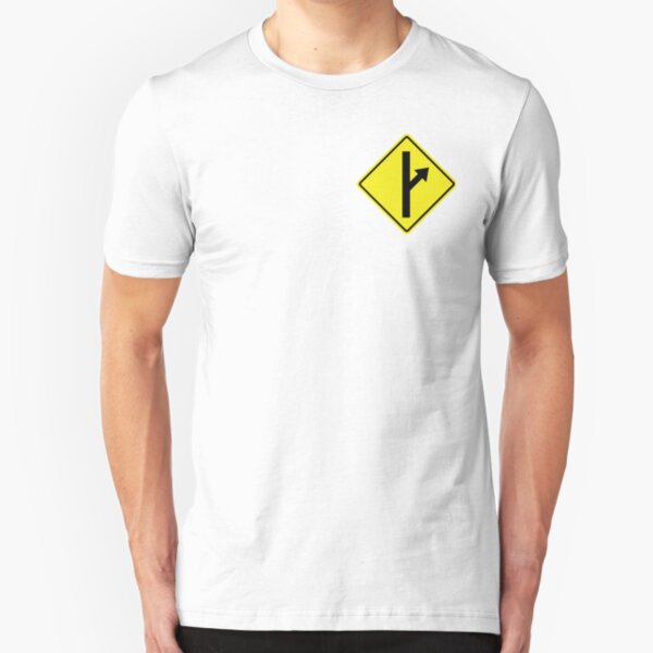 MGTOW logo as crest in top corner Slim Fit T-Shirt