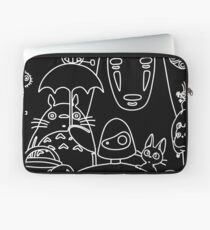 Ghibli in black Laptop Sleeve