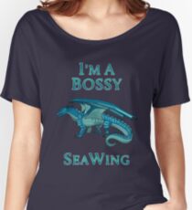 Ich bin ein Bossy SeaWing Baggyfit T-Shirt