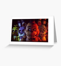 Fnaf: Greeting Cards | Redbubble