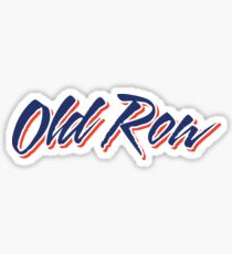 Old Row Sticker