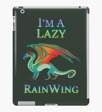 Ich bin ein Lazy RainWing iPad-Hülle & Klebefolie