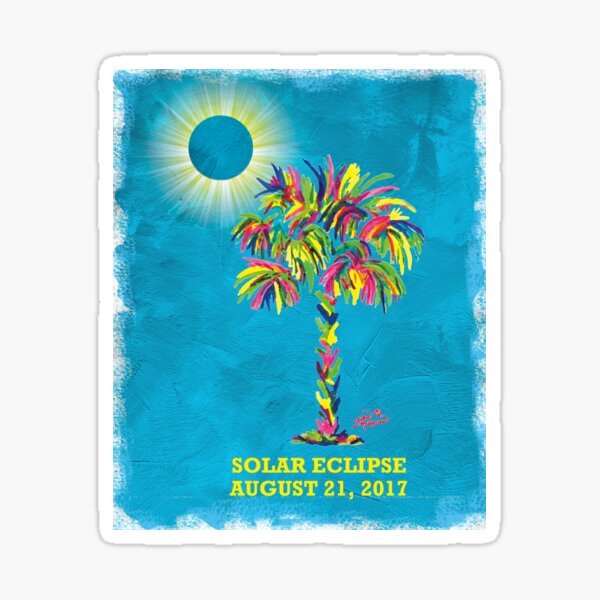 Solar Eclipse 2017 Sticker