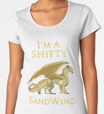 Ich bin ein Shifty SandWing Frauen Premium T-Shirts