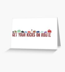 Route 66 Greeting Card