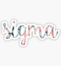 Sigma Sticker