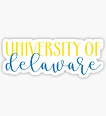 university of delaware Sticker