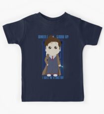 When I grow up, I will be a Doctor Kids T-Shirt