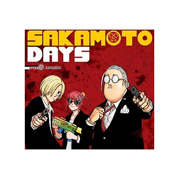 Anime Sakamoto Days' Poster, picture, metal print, paint by