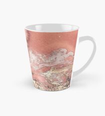 Rose Gold Marmor Tasse (konisch)