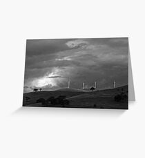 Wind Farm Greeting Card