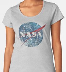 NASA Space Agency Ultra-Vintage Women's Premium T-Shirt