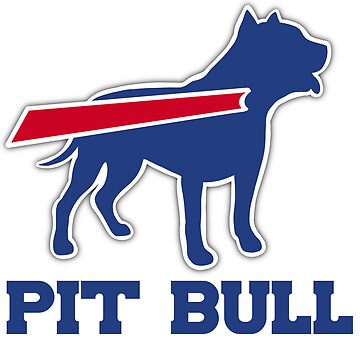 Buffalo Bills Pit Bull Active T-Shirt for Sale by samicappola