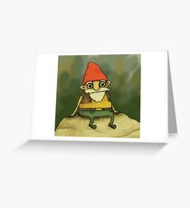 Garden Gnome Greeting Card