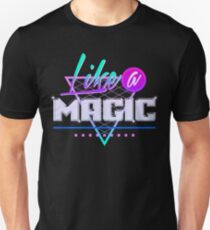 Comme une magie (fond noir) T-shirt unisexe