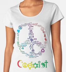 COEXIST Women's Premium T-Shirt