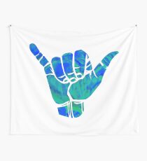 Trippy Shaka Design Wall Tapestry