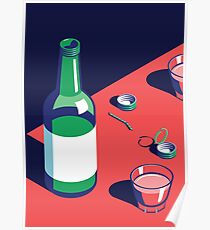 Night in Seoul - Soju Poster