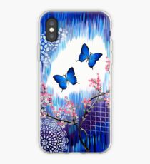 Blue Butterflies iPhone Case