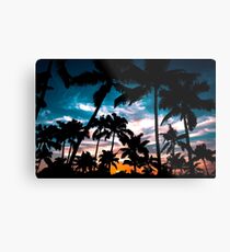 Palm trees summer dream Metal Print