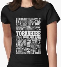 YORKSHIRE SAYINGS Women's Fitted T-Shirt