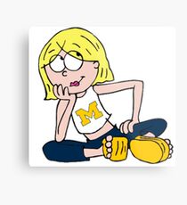 University of Michigan Lizzie McGuire Metal Print