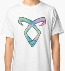 Fandom: Die tödlichen Instrumente / Schattenjäger Angelic Watercolor Rune Classic T-Shirt