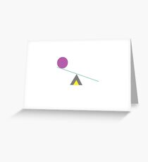 Personal Scale Greeting Card
