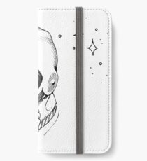 Laika, Weltraumreisende iPhone Flip-Case/Hülle/Klebefolie