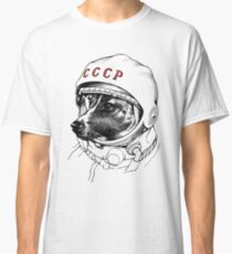 Laika, Weltraumreisende Classic T-Shirt