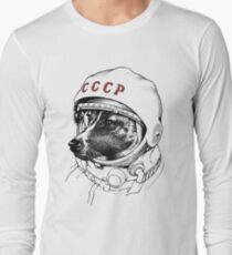 Laika, space traveler Long Sleeve T-Shirt