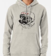 Laika, space traveler Pullover Hoodie